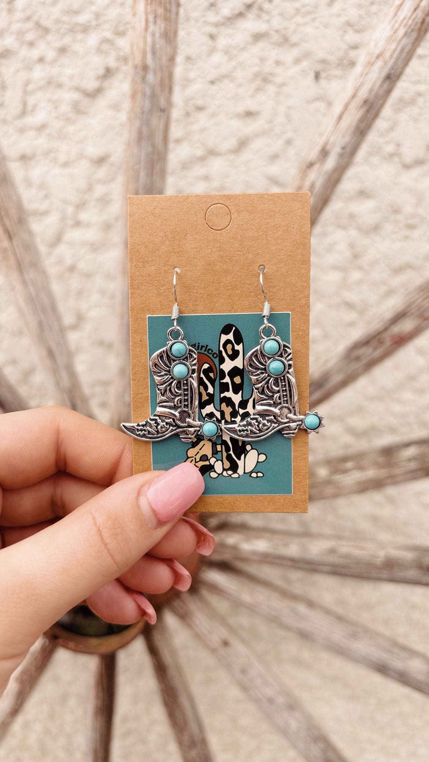 Boot Earrings