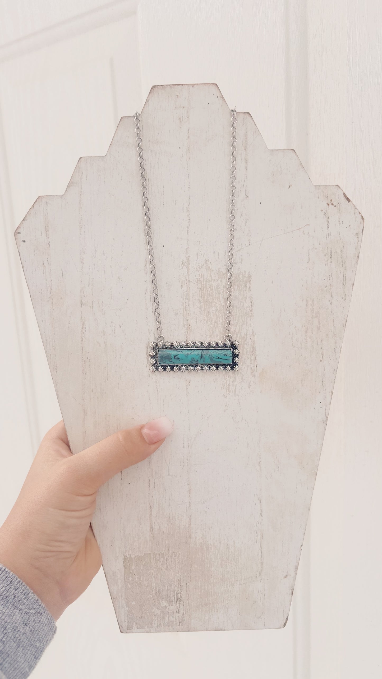 Chunky Turquoise Necklace
