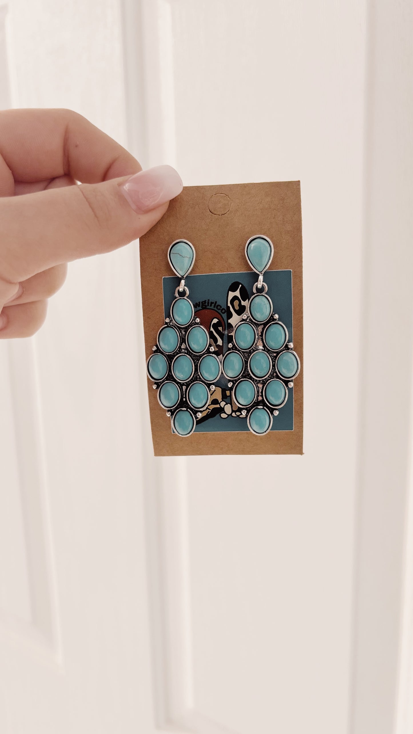 Turquoise Dangle Earrings