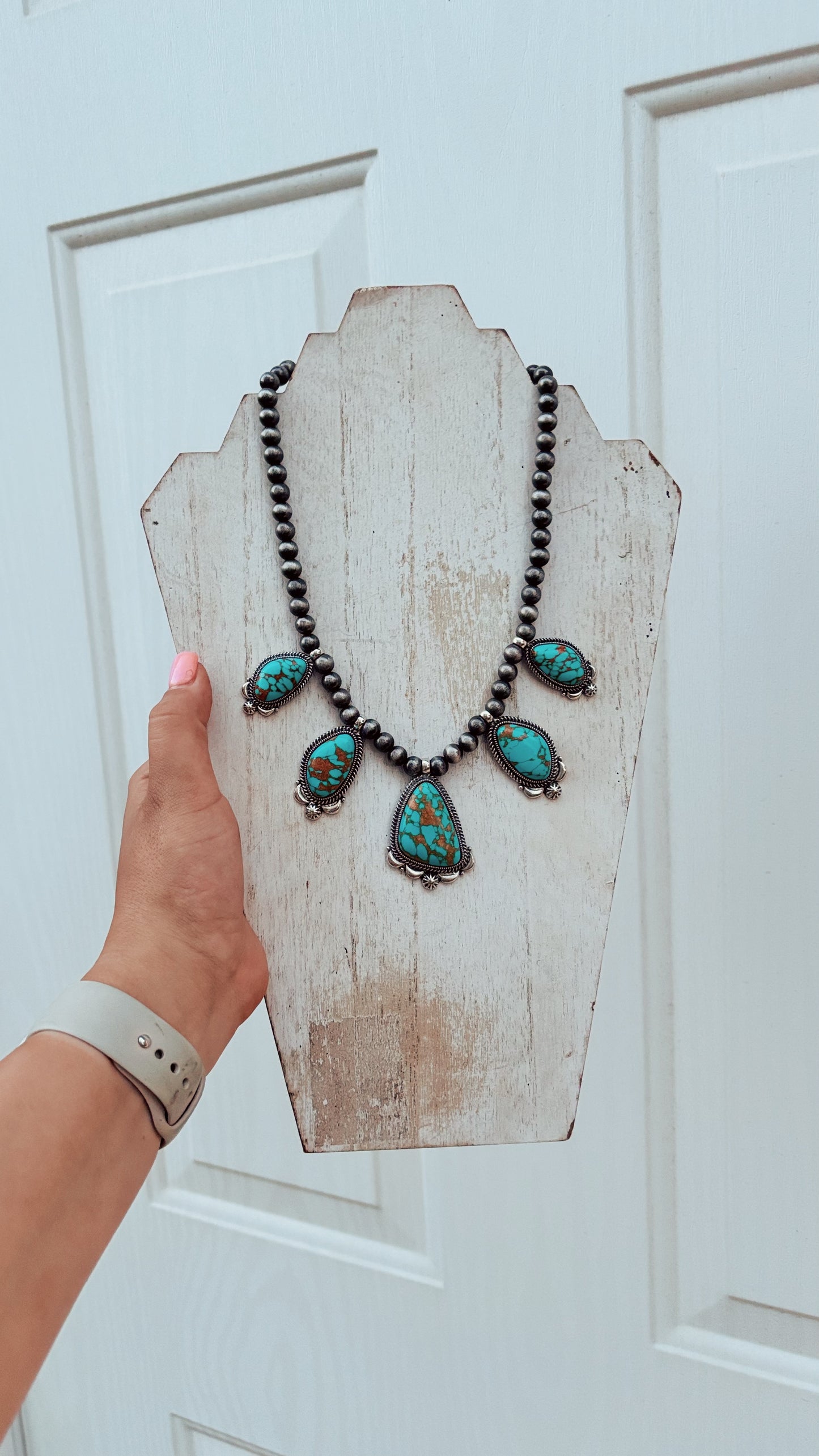 Turquoise Statement Necklace