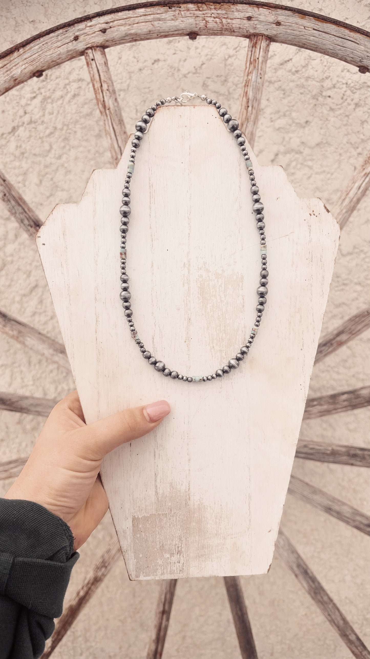 Navajo Beaded Turquoise Necklace
