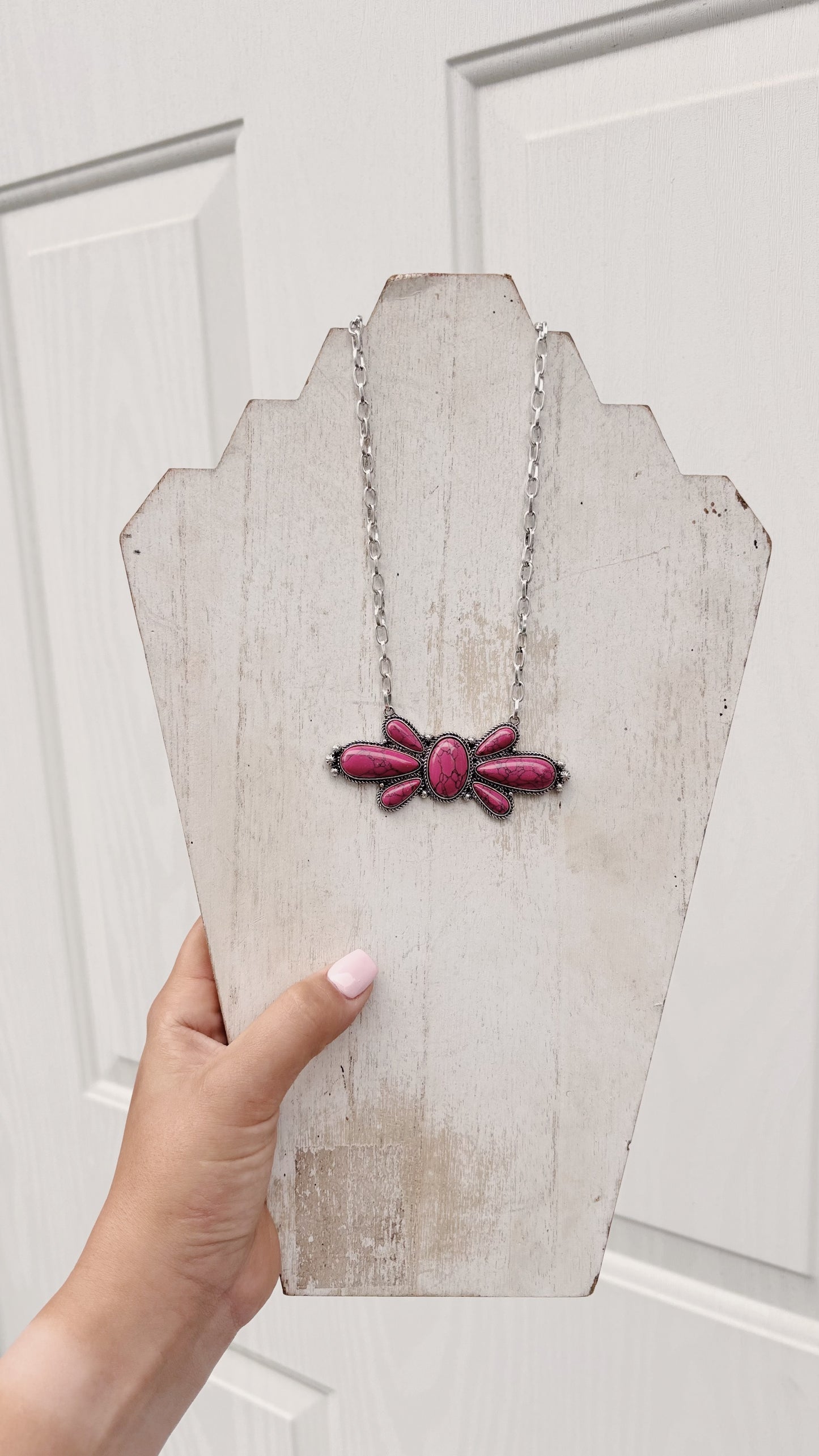Pink Blossom Necklace