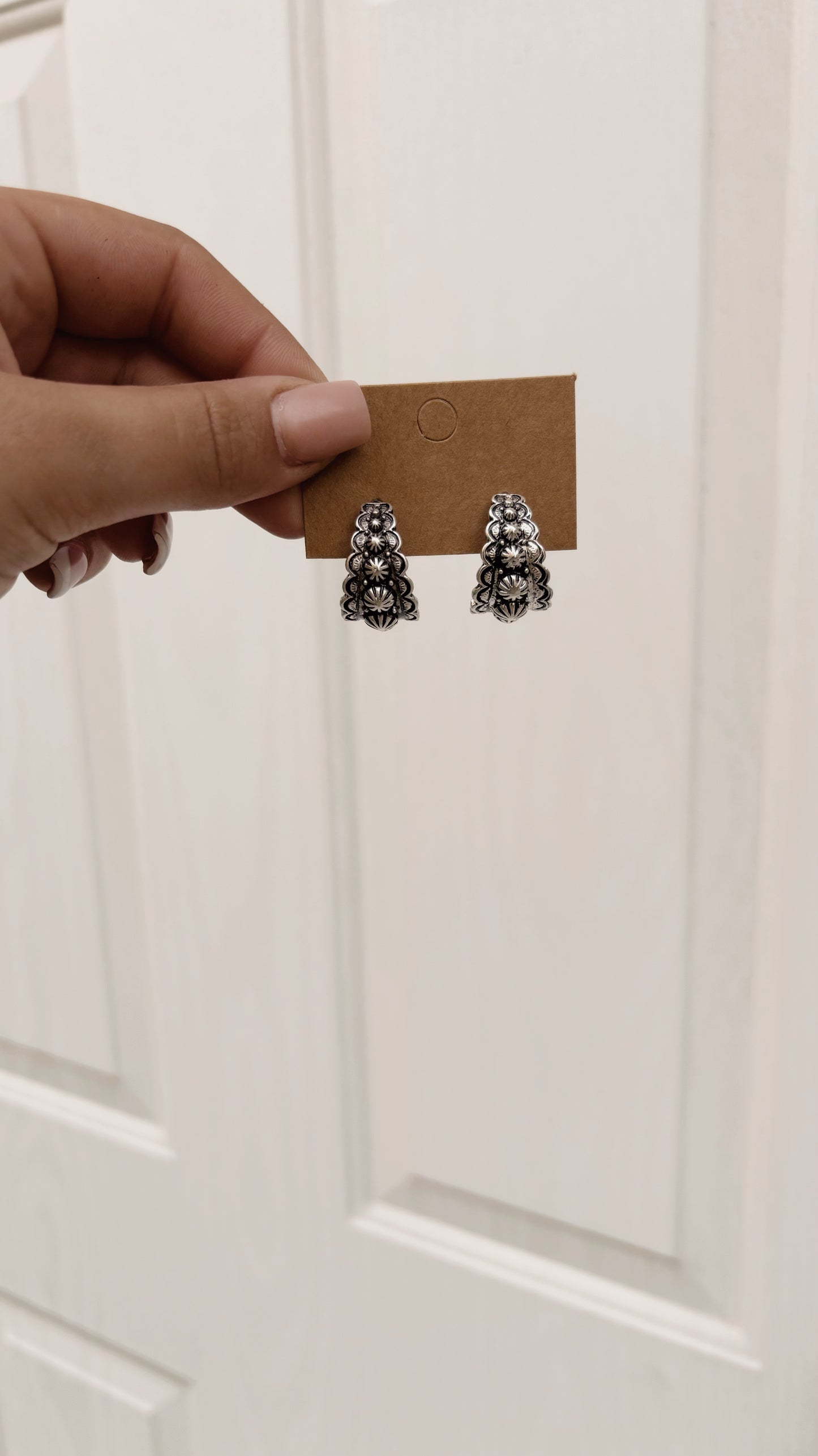 Aluminum Hoop Earrings