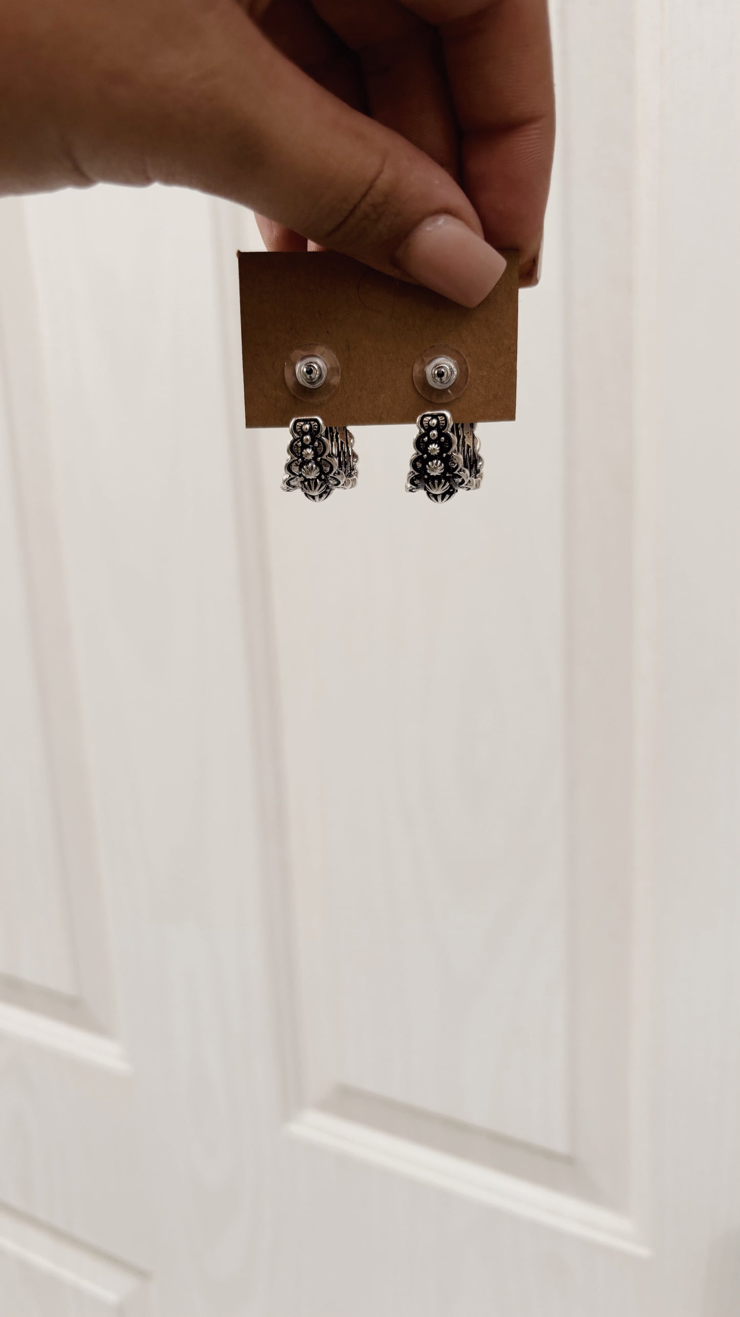 Aluminum Hoop Earrings