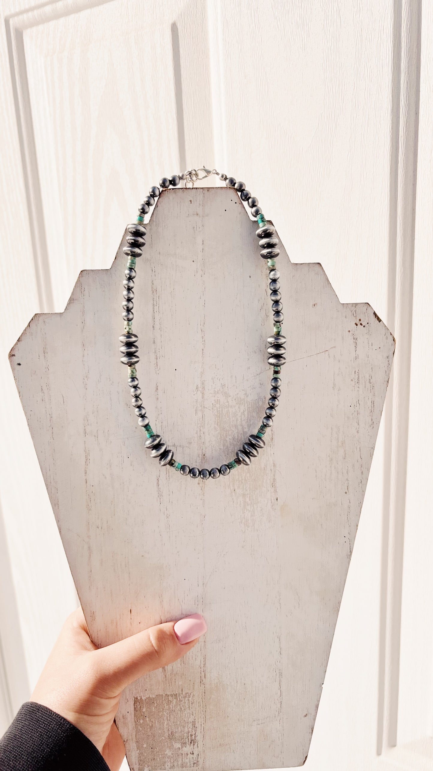 Beaded Turquoise Necklace