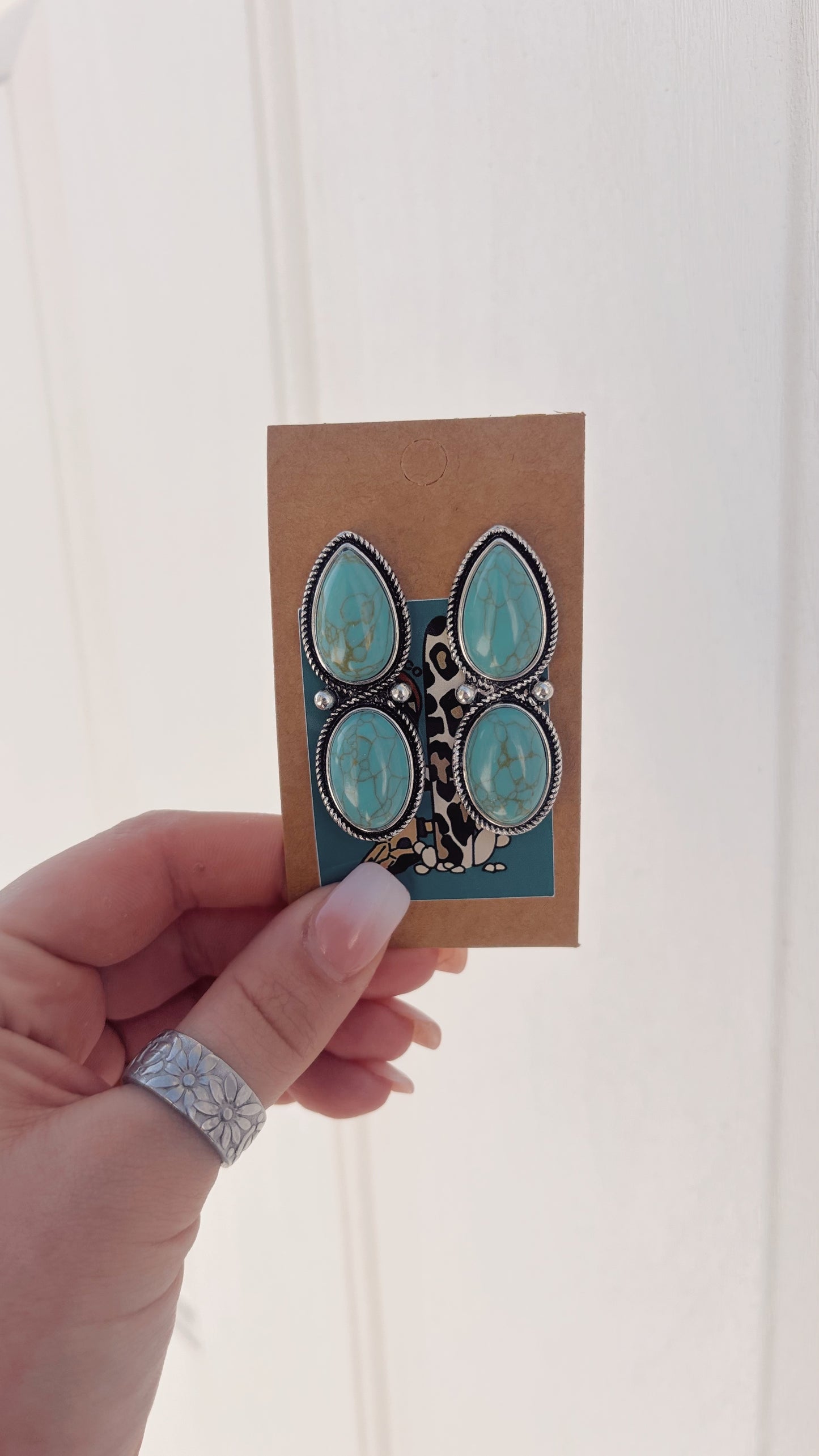 Turquoise Stud Earrings