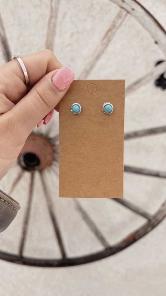 Small Turquoise Studs