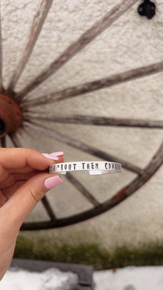 How ‘Bout Them Cowgirls Bracelet