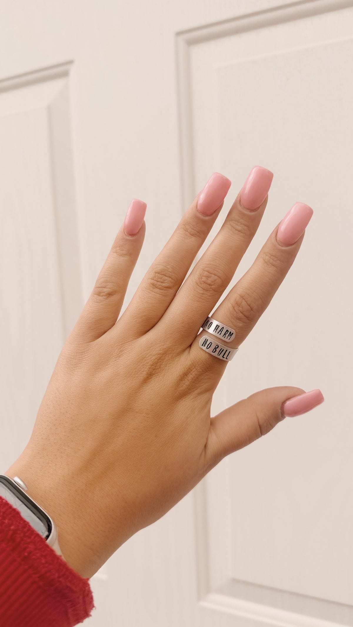 No Harm, No Bull Wrap Ring