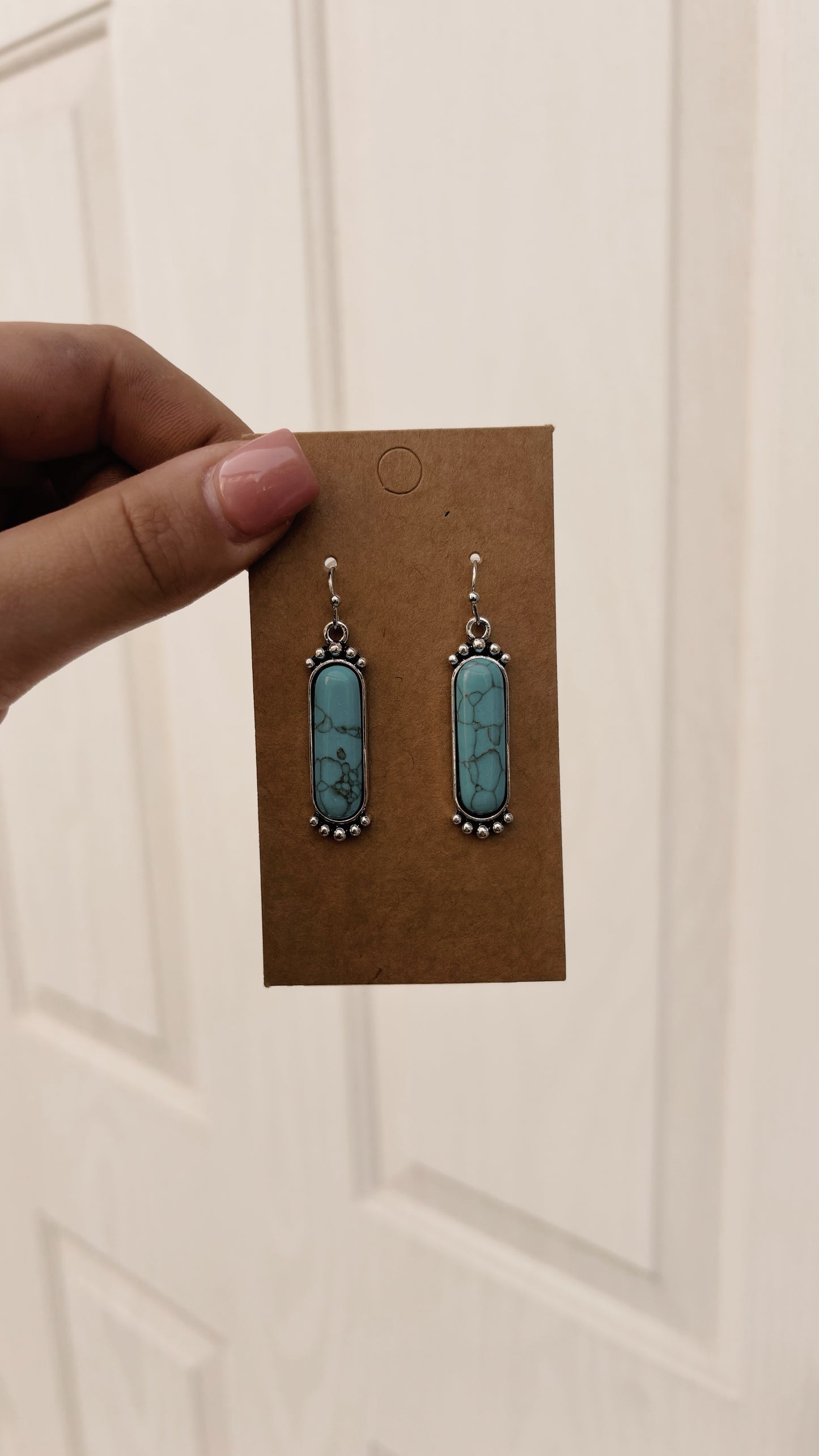 Turquoise Dangle Earrings