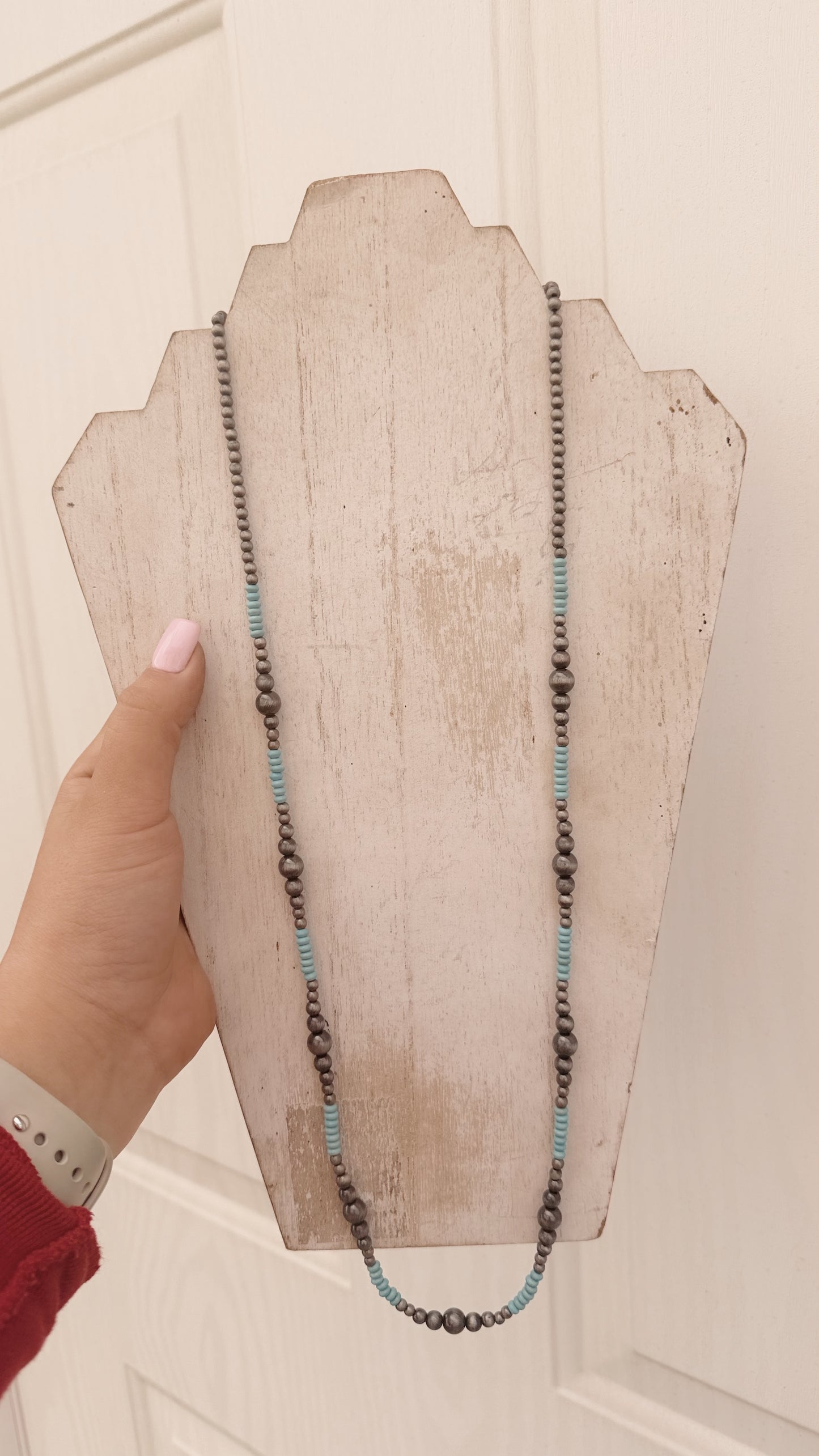 Long Beaded Necklace