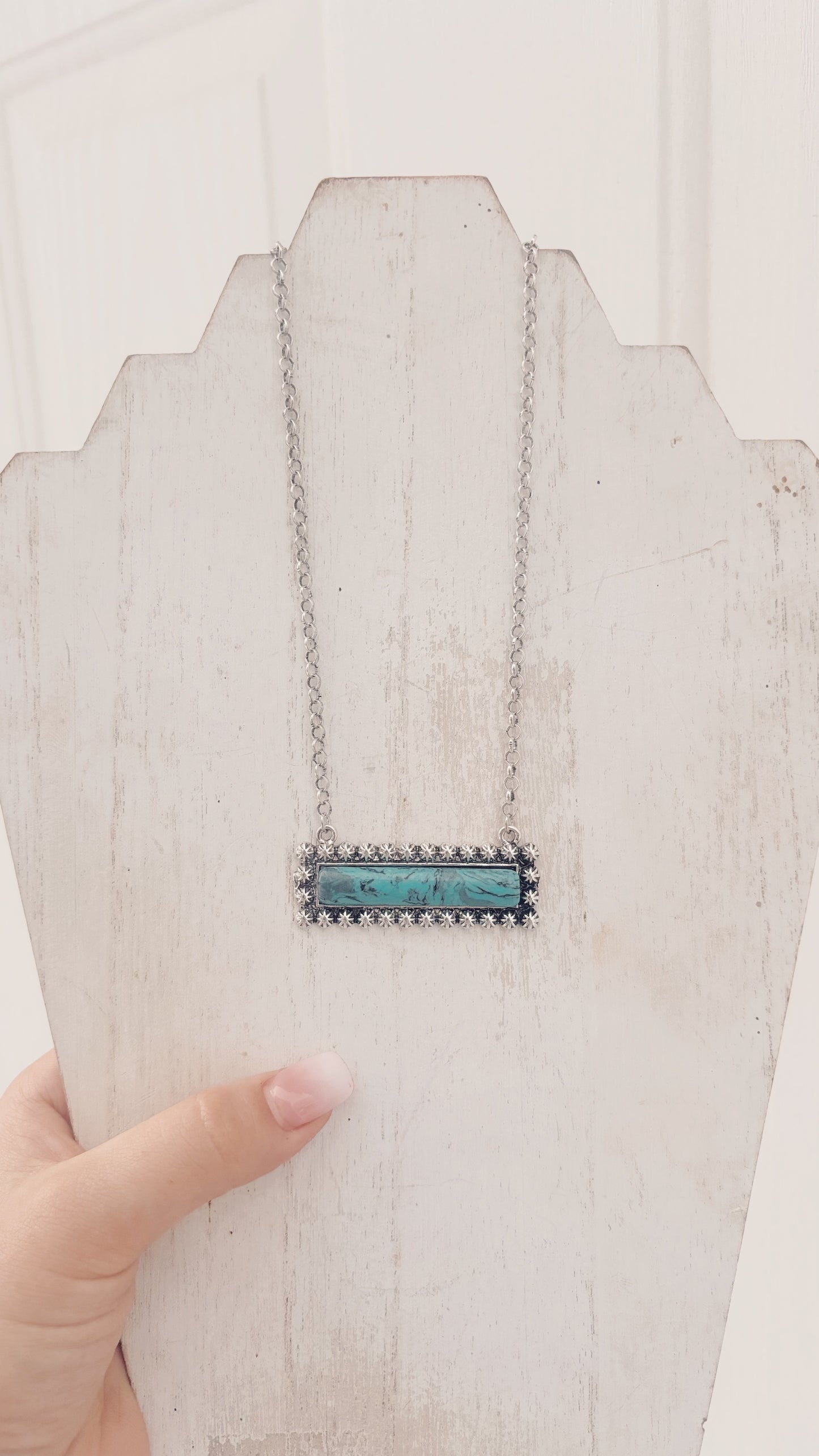 Chunky Turquoise Necklace
