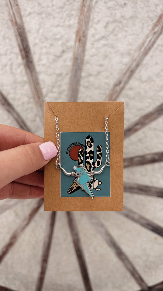 Longhorn Lighting Necklace