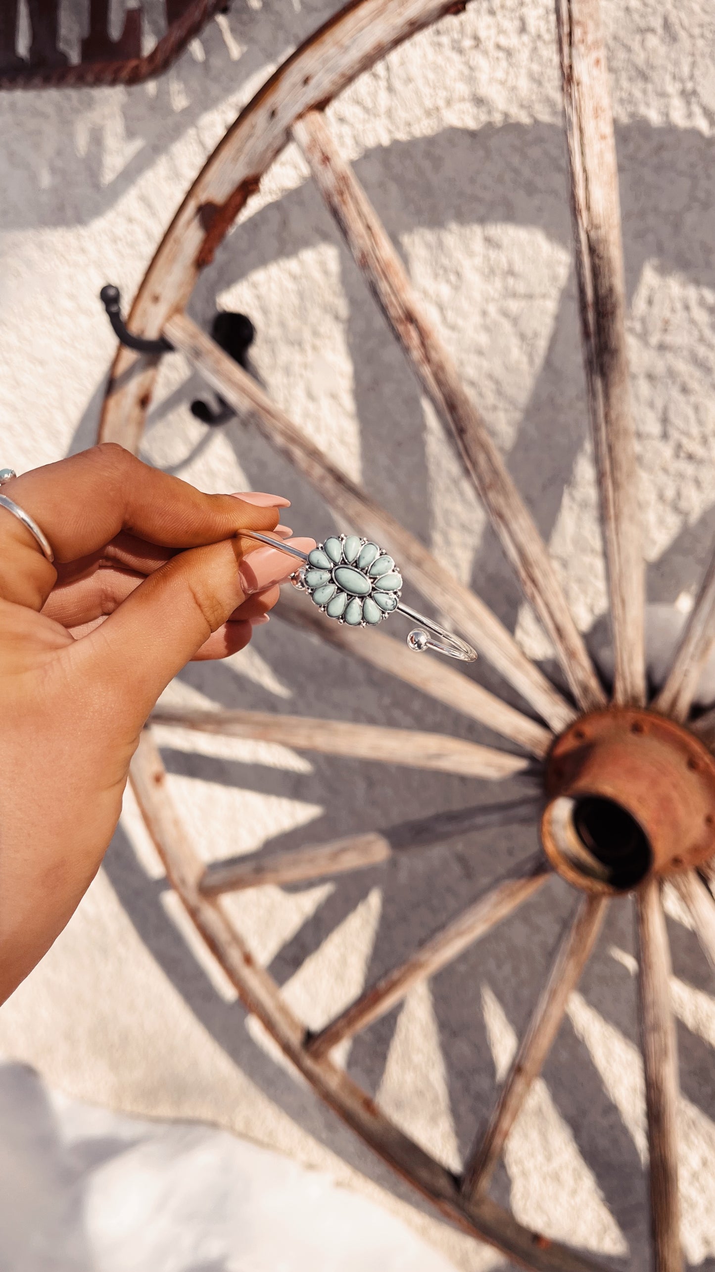 Turquoise Flower Bracelet