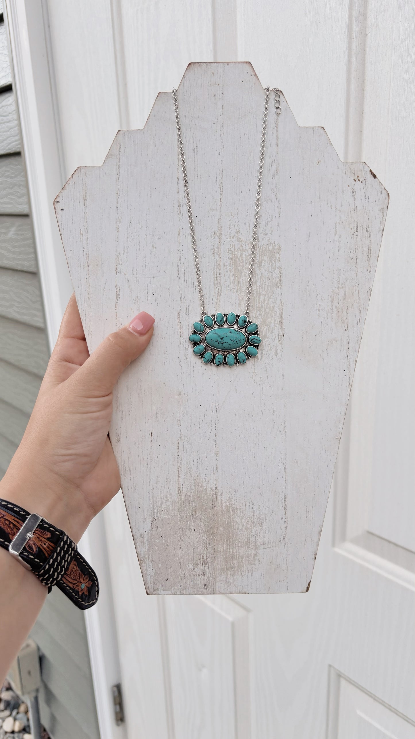 Chunky Turquoise Necklace