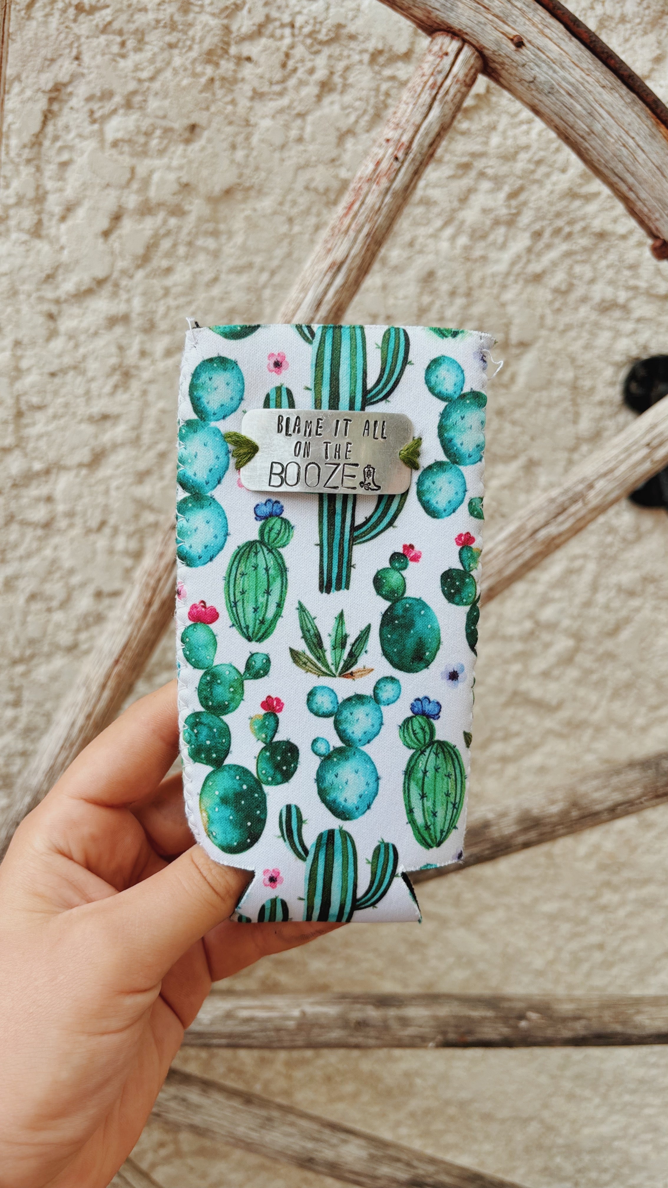 Cactus 12oz Can Cooler – MMCowgirlCo