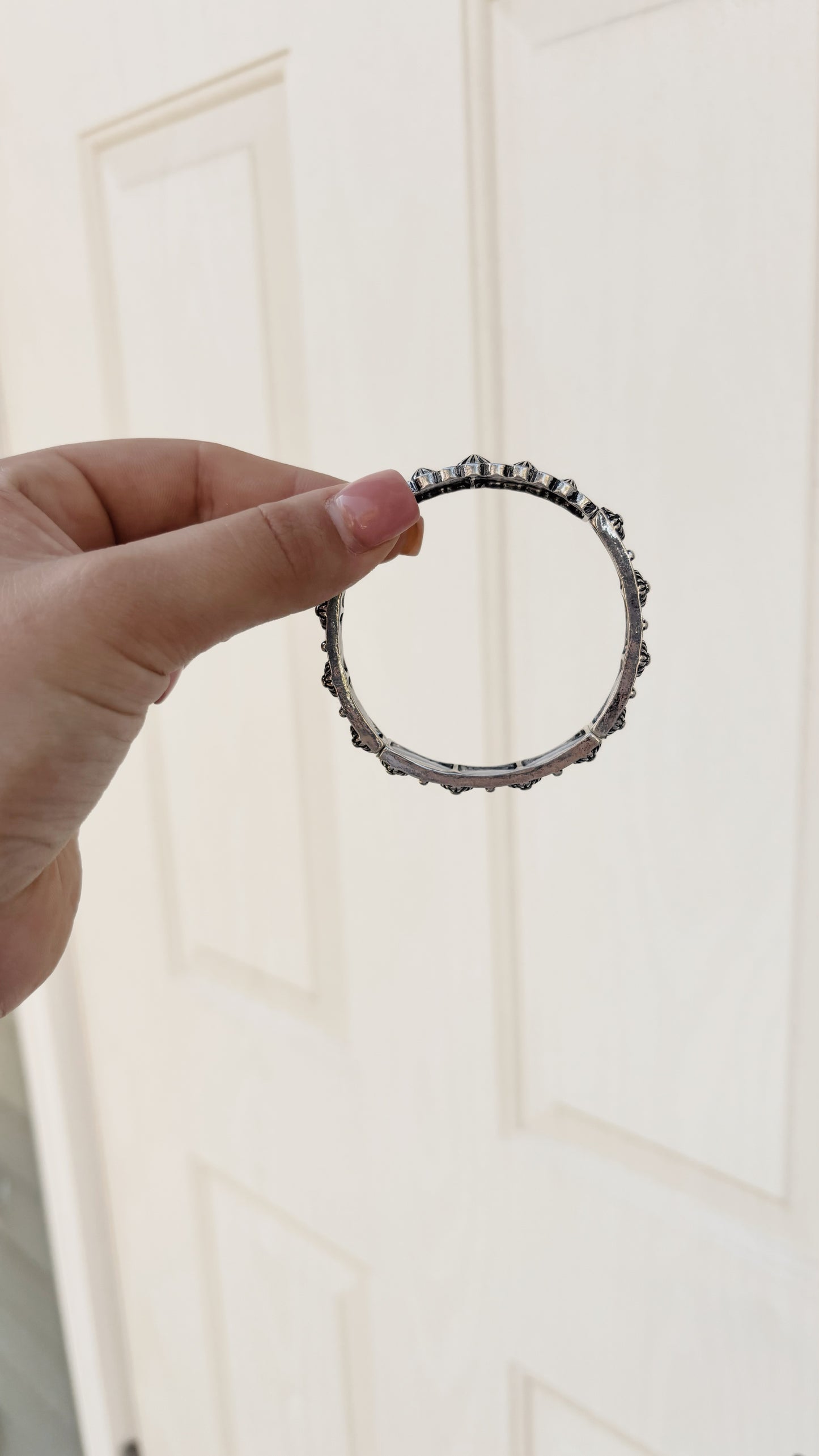 Texted Elastic Bracelet