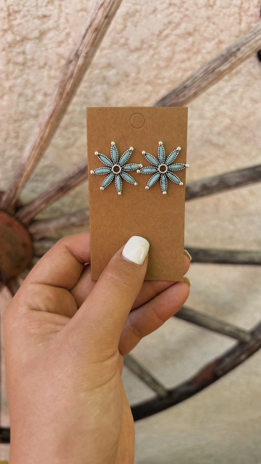 Pin Wheel Earrings