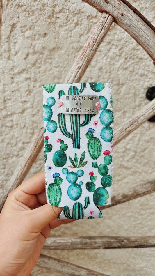 Cactus 12oz Can Cooler