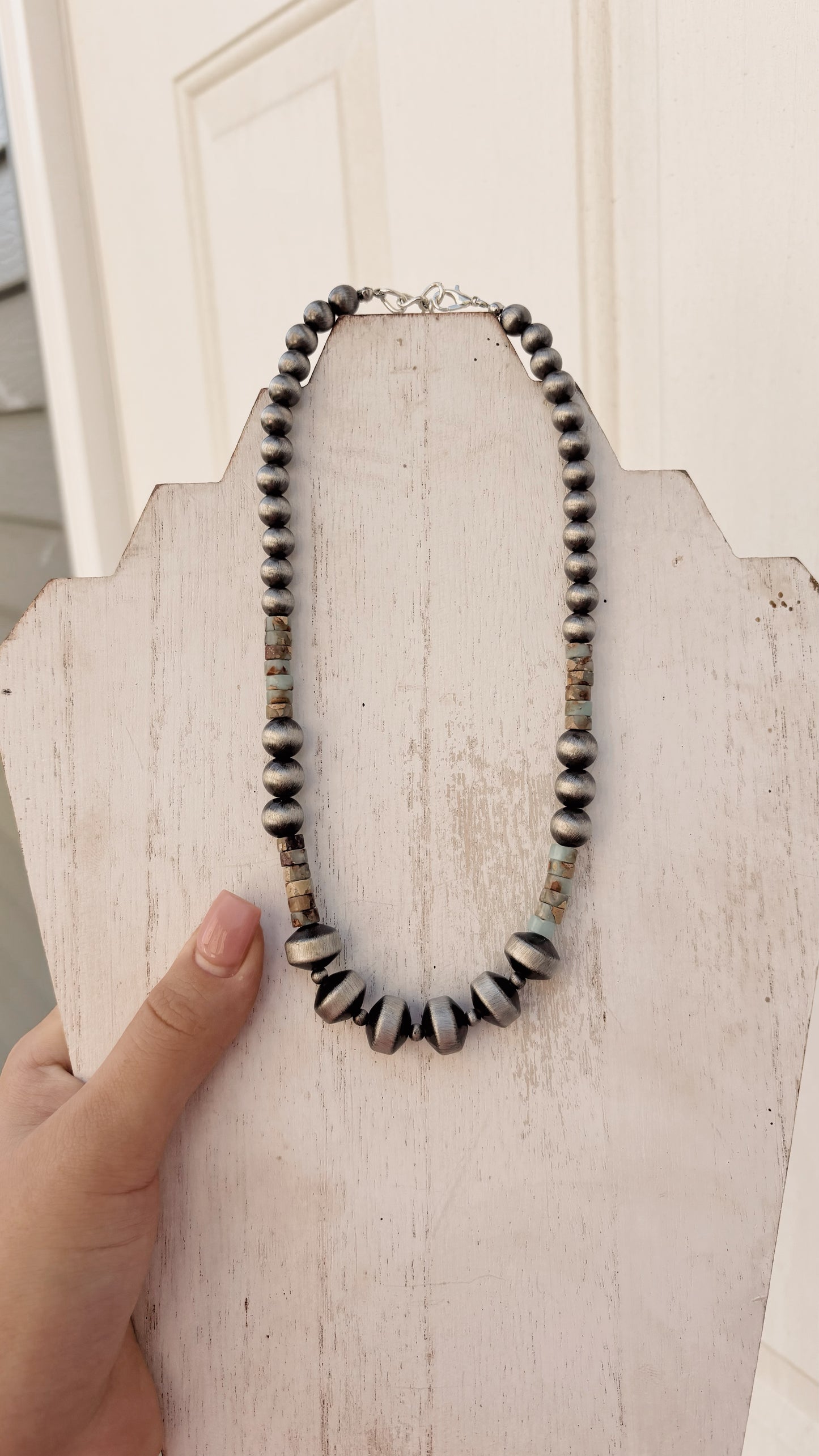 Turquoise Beaded Necklace