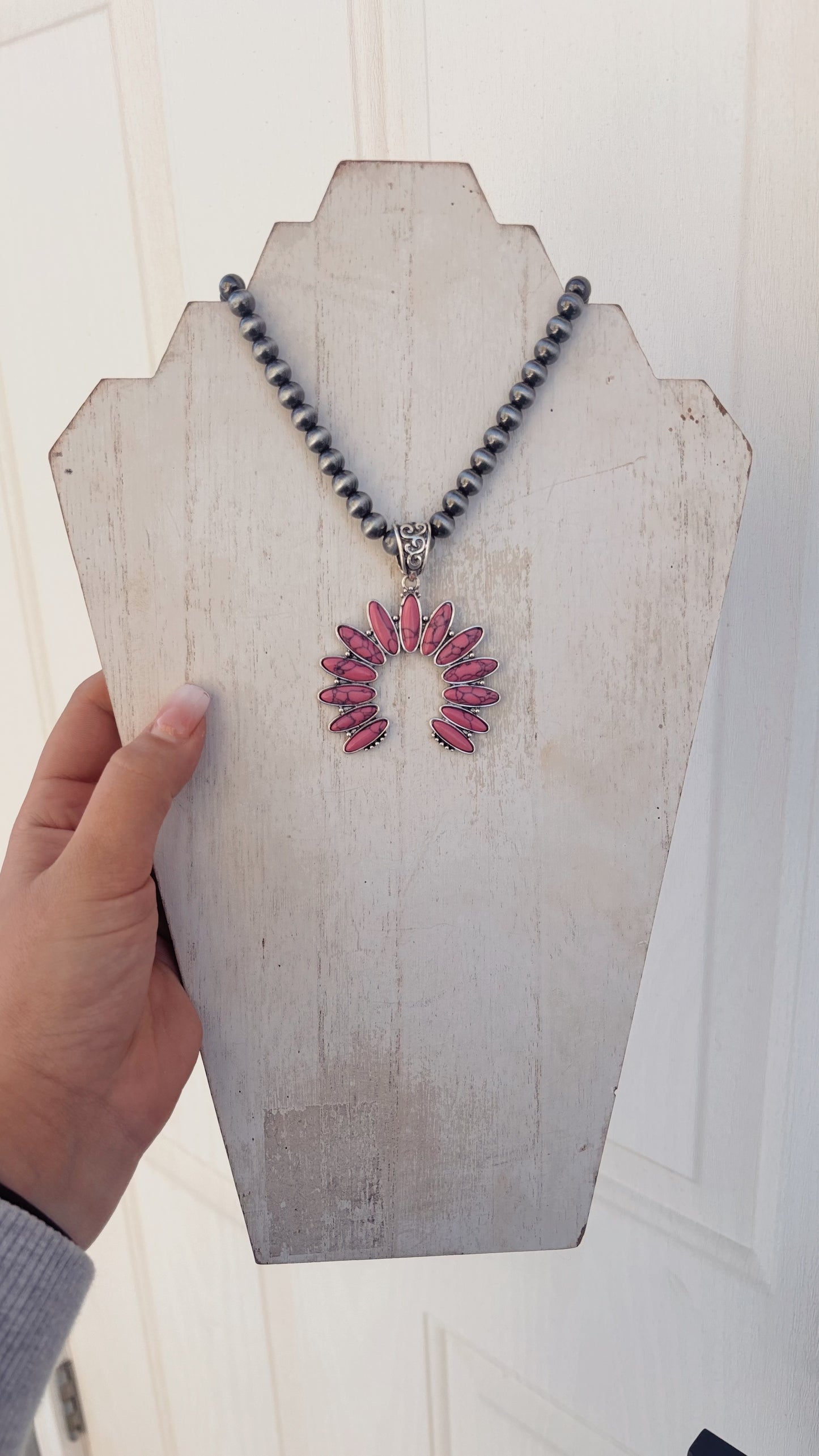 Pink Blossom Necklace