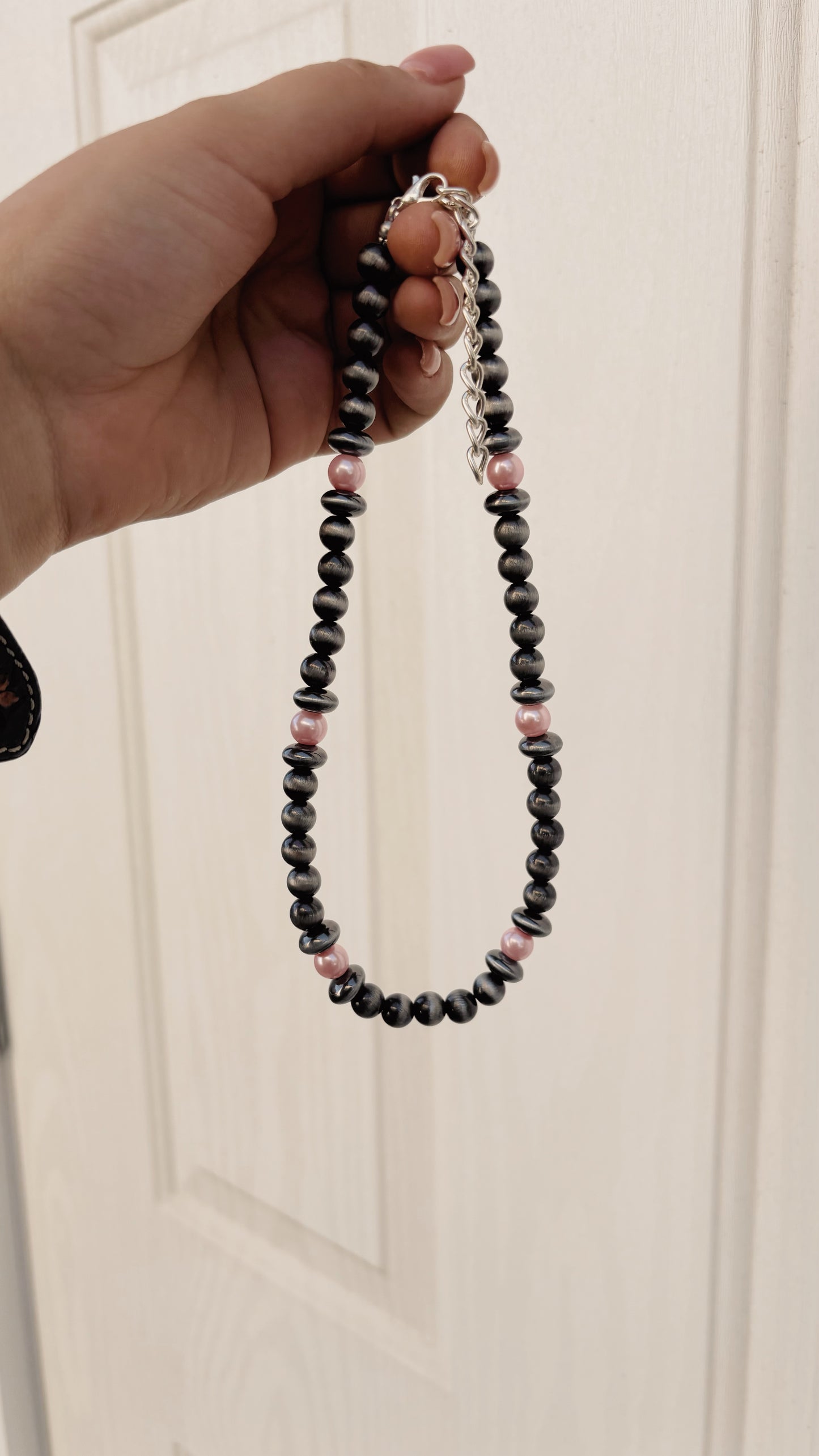 Pink Navajo Necklace