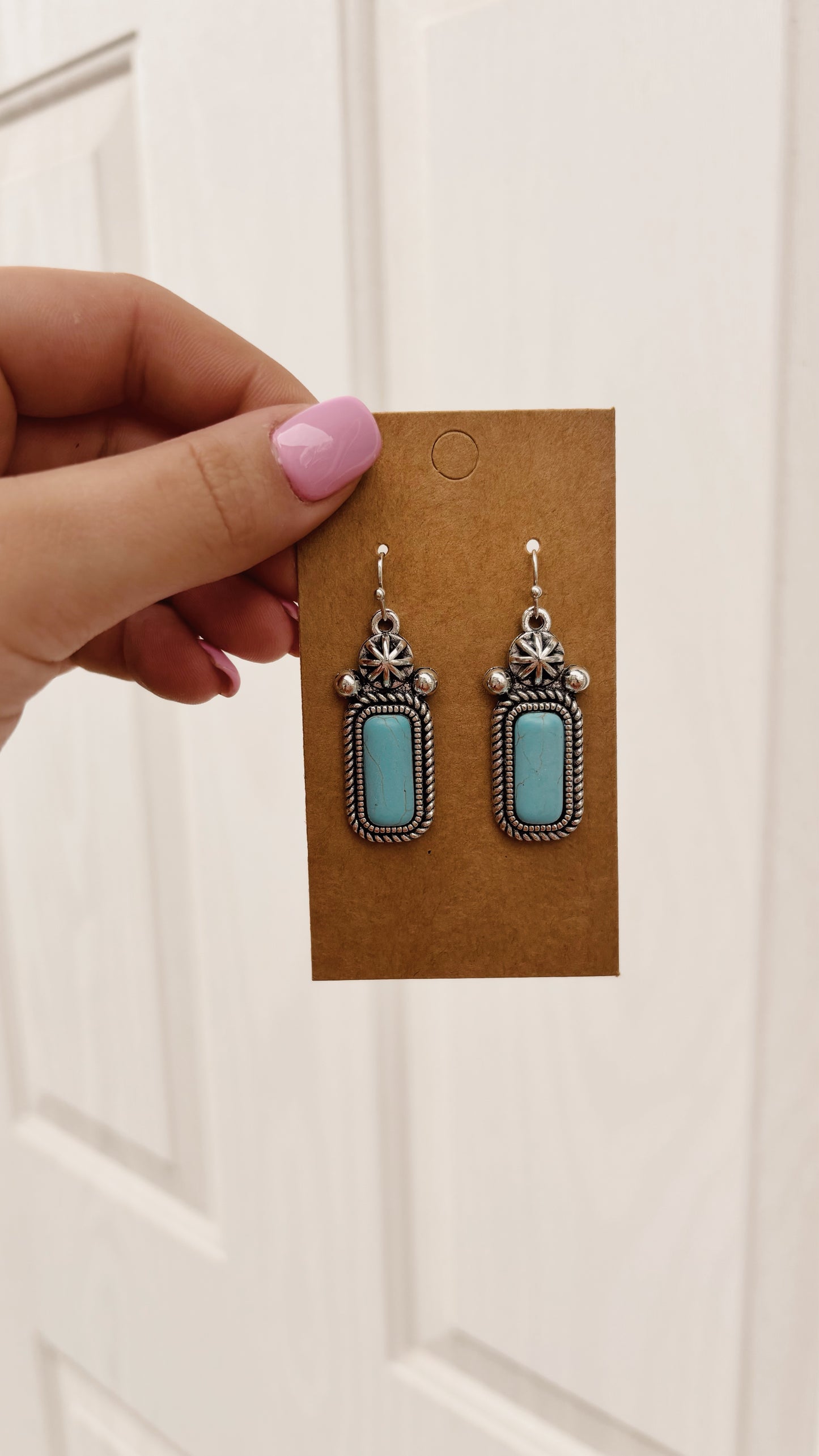 Turquoise Dangle Earrings