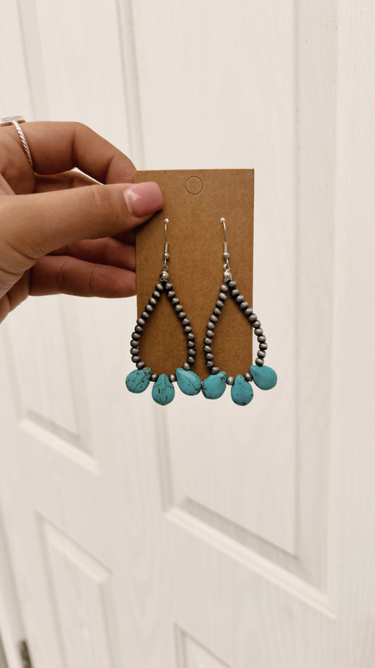 Tear Drop Dangle Earrings