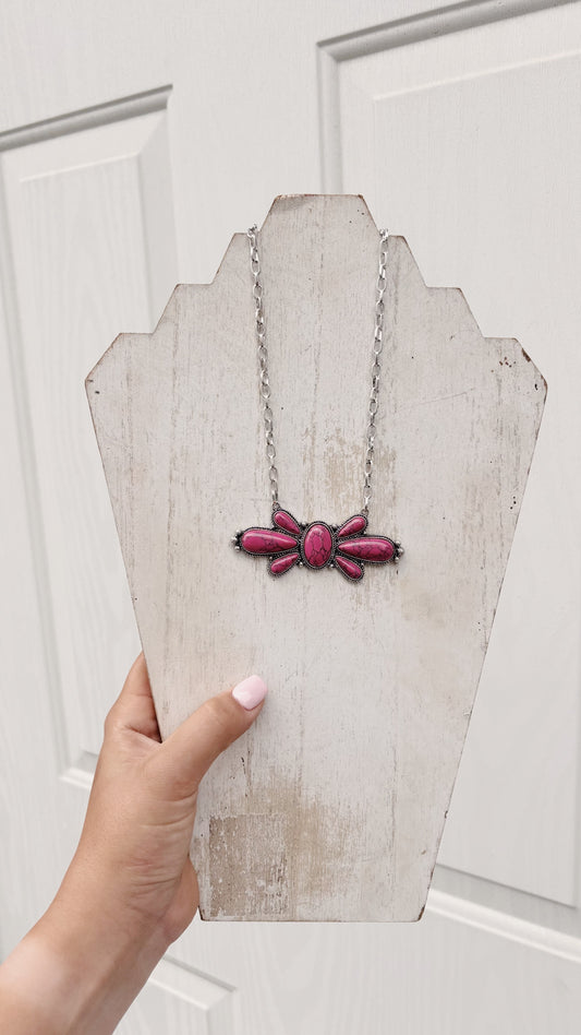 Pink Blossom Necklace