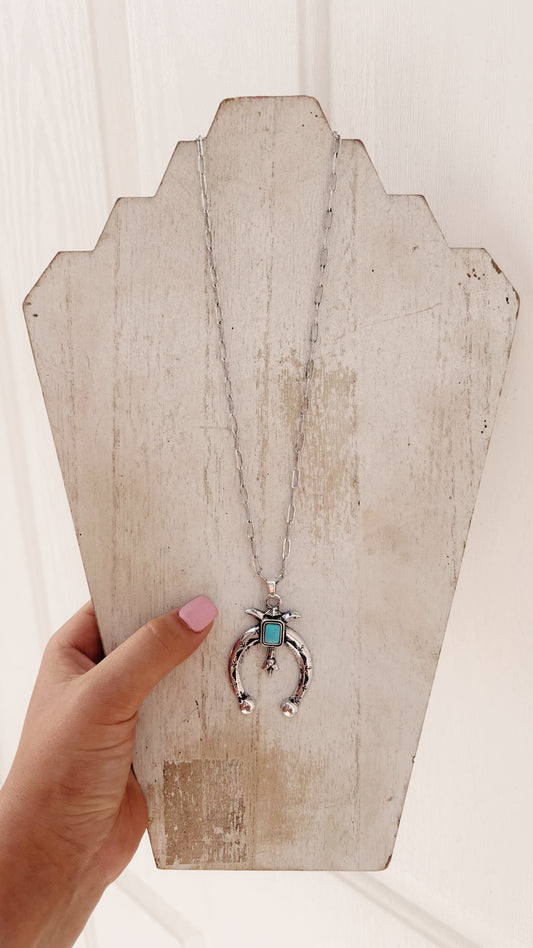 Paperclip Pendant Necklace