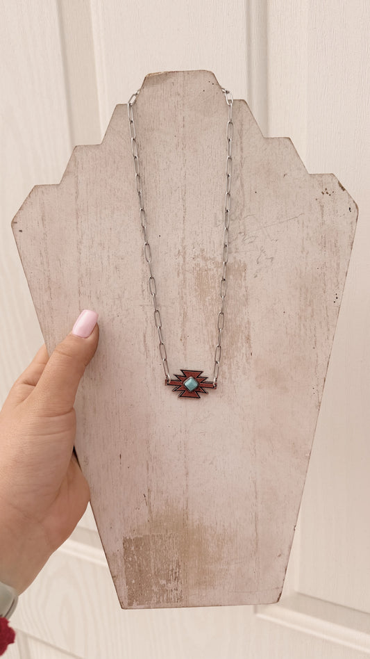 Aztec Chain Necklaces