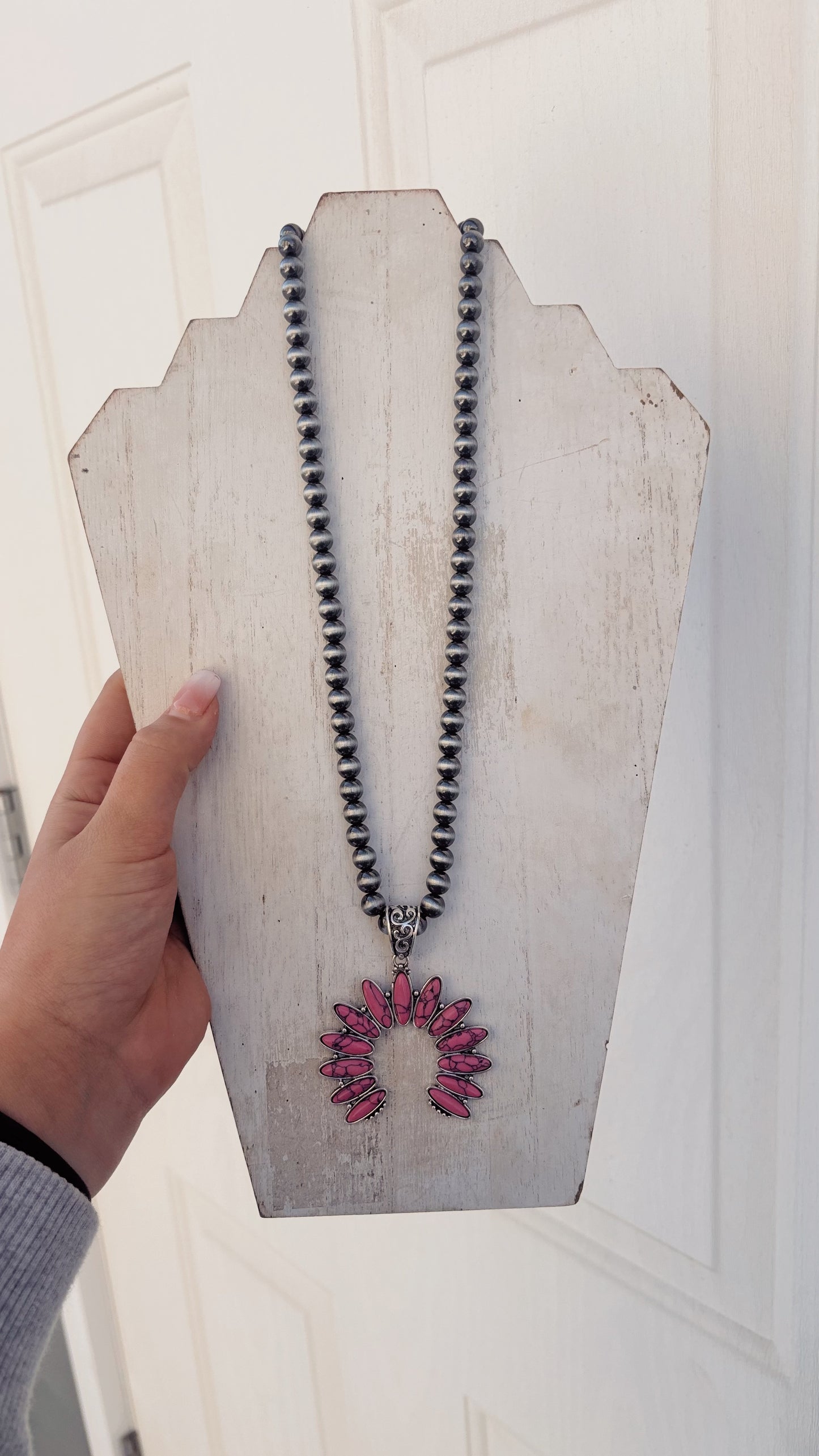 Pink Blossom Necklace