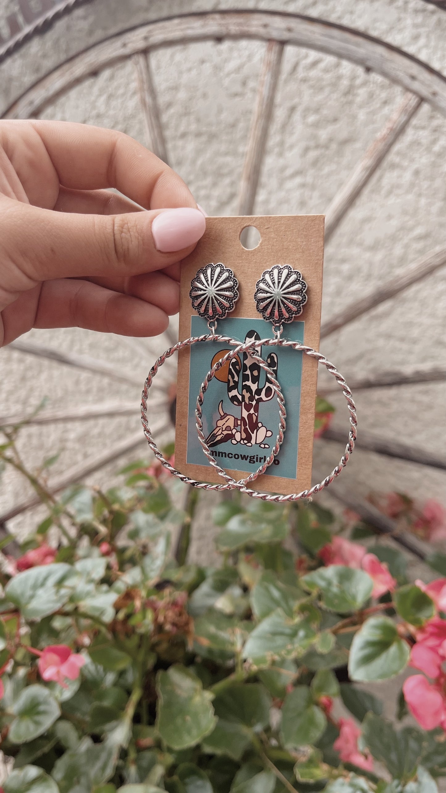 Conch Hoop Earrings