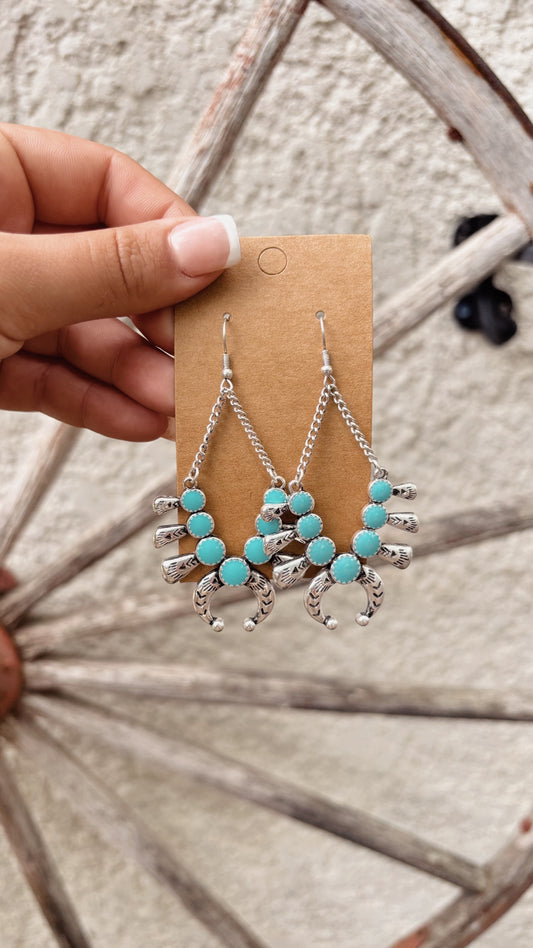 Dangle Squash Earrings