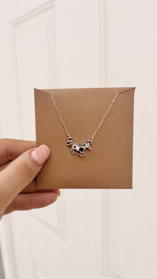 Tiny Horse Necklace