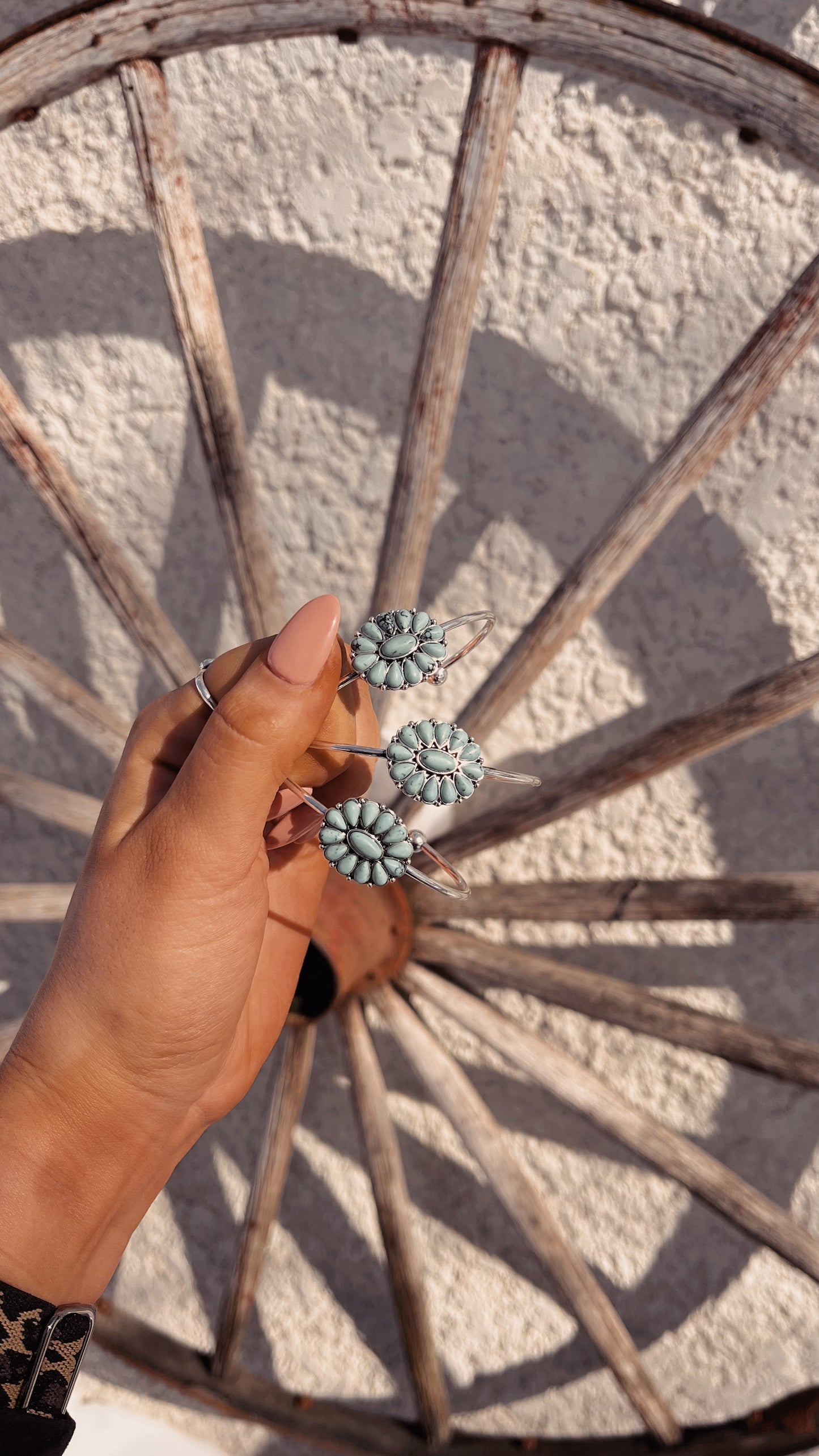 Turquoise Flower Bracelet