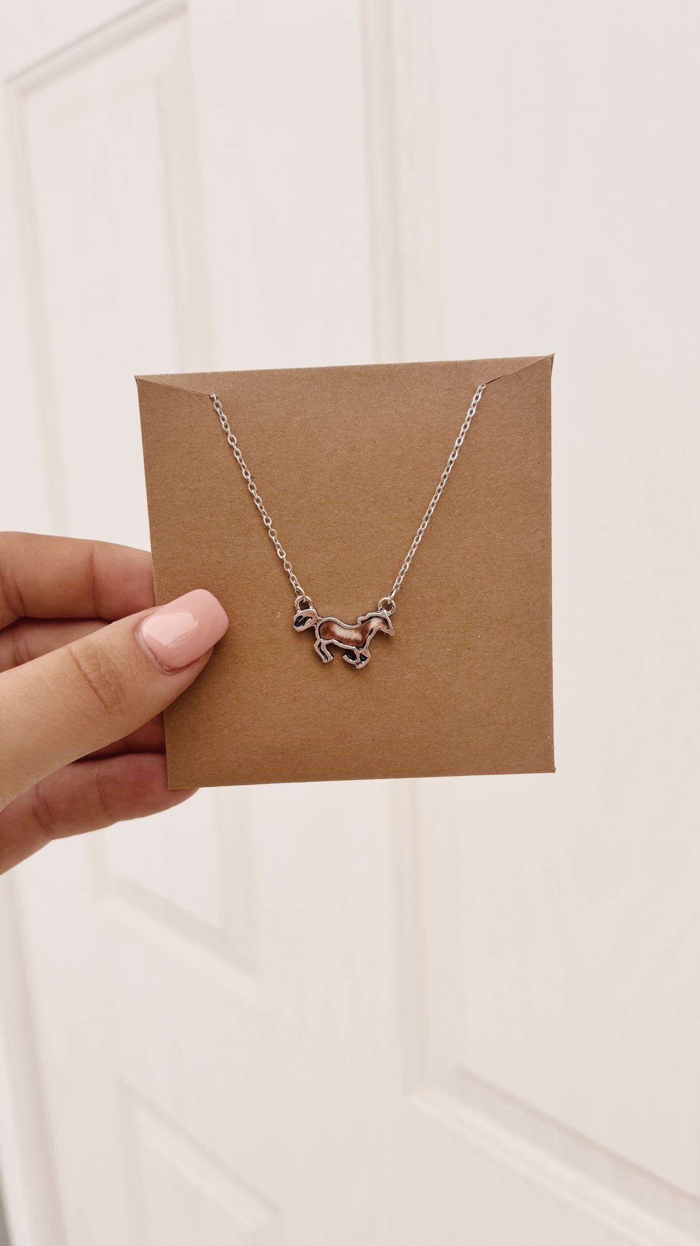 Tiny Horse Necklace